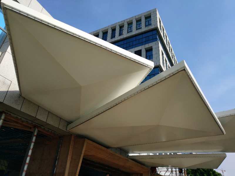 珠海保稅區(qū)門頭膜結構工程