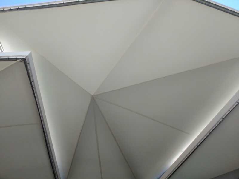 珠海保稅區(qū)門頭膜結構工程