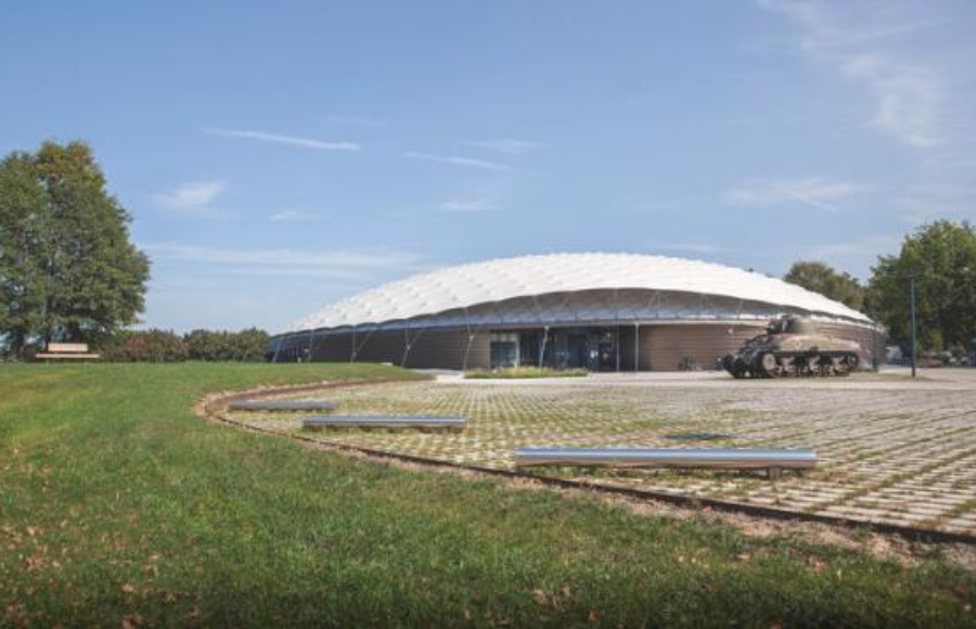 膜結(jié)構(gòu)穹頂，荷蘭自由博物館